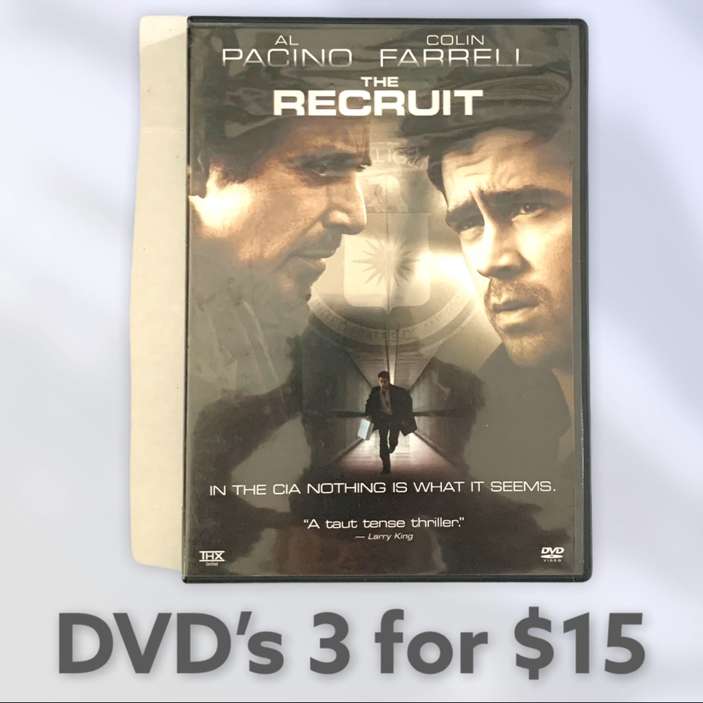 📀 The Recruit DVD movie 📀